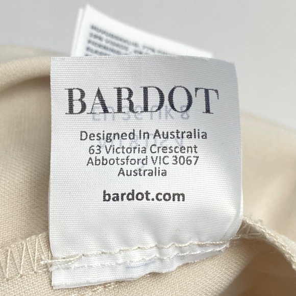 BARDOT Anna High Waist Pant in Beige Size S - Picture 11 of 12